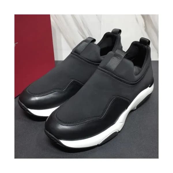 Ferragamo 2018 Mens Leather running shoes - 페레가모 남… - 1