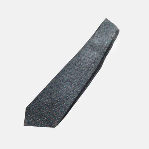 HERMES MENS NECKTIE GRAY - 에르메스 남성용 넥타이 그레이