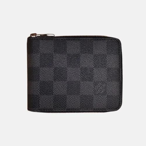 Louis Vuitton 2018 Ladies Canvas Zippy Compact Wal… - 1