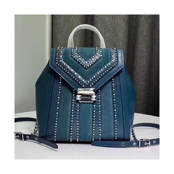 Michael Kors Leather Whitney Back Pack, 24CM - 마이클… - 1