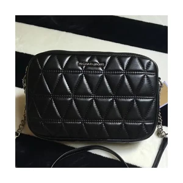 Michael Kors Leather Camera Shoulder Bag,23cm - 마이… - 1