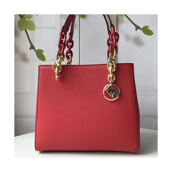 Michael Kors Leather Tote Shoulder Bag,23.5cm - 마이… - 1