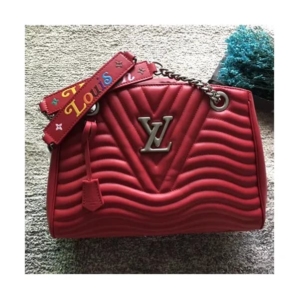 Louis Viutton New Wave Chain Tote Shouder Bag ,32c… - 1