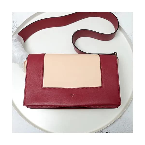 Celine Leather Frame Shoulder Bag,25CM - 셀린느 레더 프레… - 1