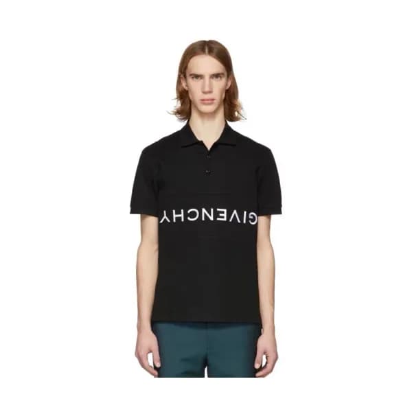Givenchy 2019 Mens Logo Polo Cotton Short Sleeved … - 1
