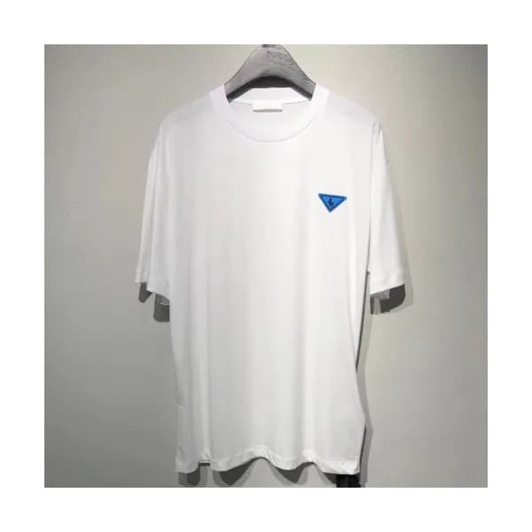 [추가할인]Prada 2019 Mens Logo Cotton Short Sleeved T-… - 1
