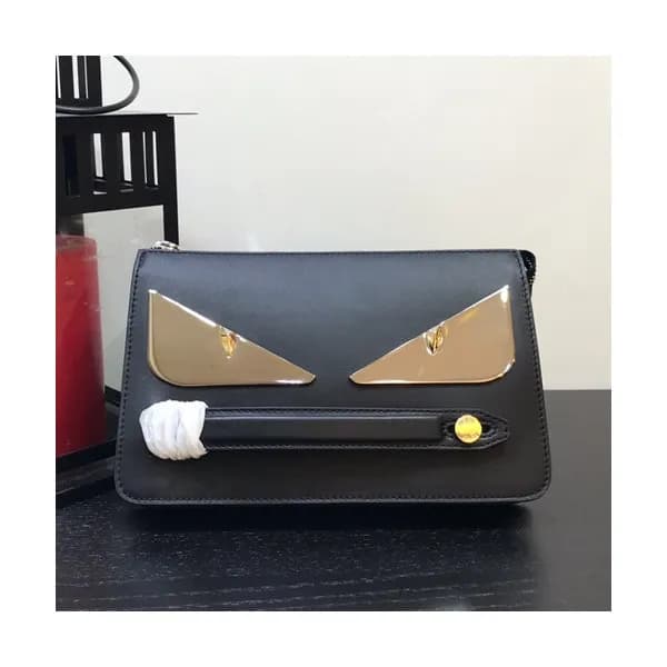 [이건 사야돼]Fendi 2019 Leather Bag Bugs Clutch Bag ,24… - 1