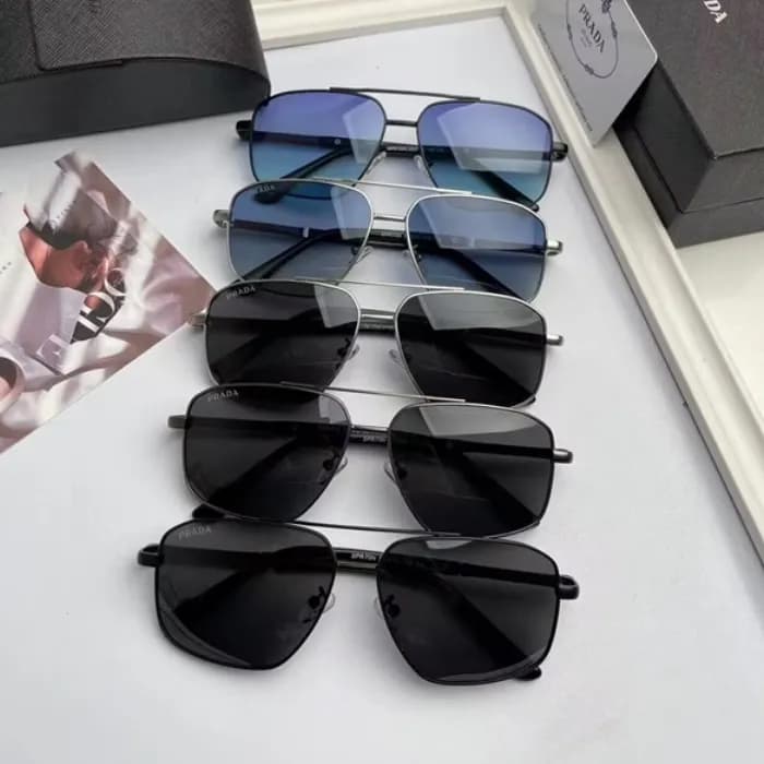 Prada 2023 Mm Logo Metal Frame Eyewear - 프라다 남자 로고… - 1