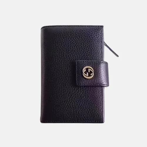 Gucci 2019 Leather Wallet 337023 - 구찌 여성용 레더 중지갑 … - 1
