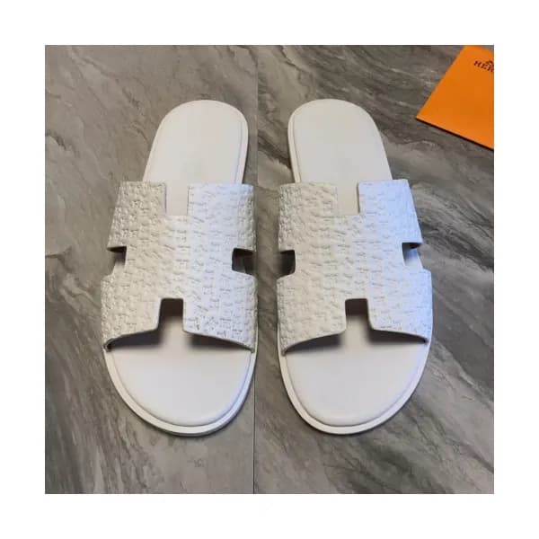 Hermes 2019 Mens Classic Oasis Leather Sandal - 에르… - 1