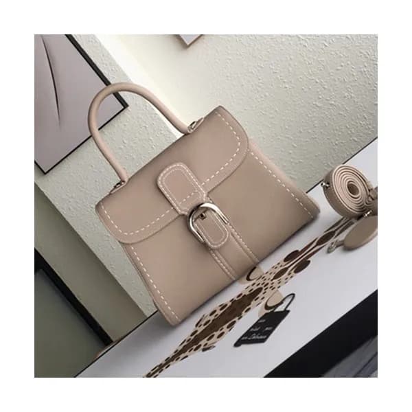 Delvaux 2019 Leather Tote Shoulder Bag,28 CM - 델보 … - 1