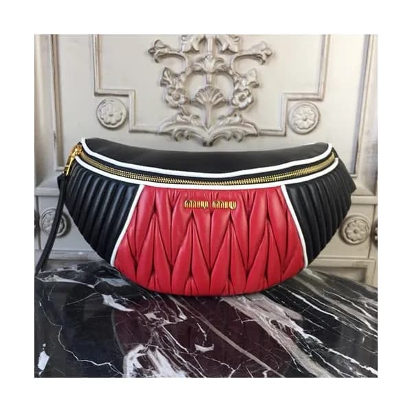 MiuMiu 2019 Matelasse Belt Bag ,30cm - 미우미우 2019 마… - 1