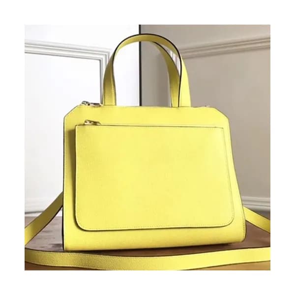 Valextra 2019 Passepartout Leather Tote Shoulder B… - 1