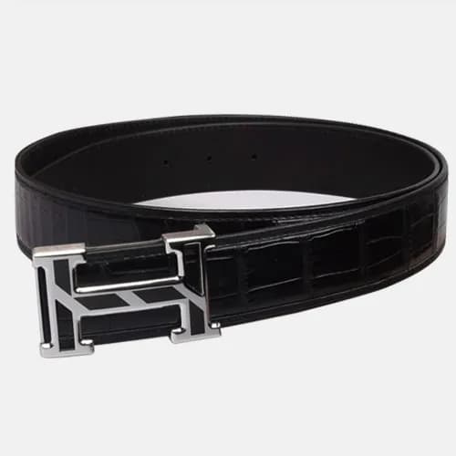 Hermes 2019 Mens Crocodile Leather Belt - 에르메스 201… - 1