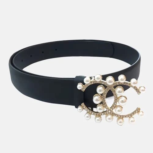 Chanel 2019 Ladies Leather Belt - 샤넬 2019 여성용 레더 벨… - 1