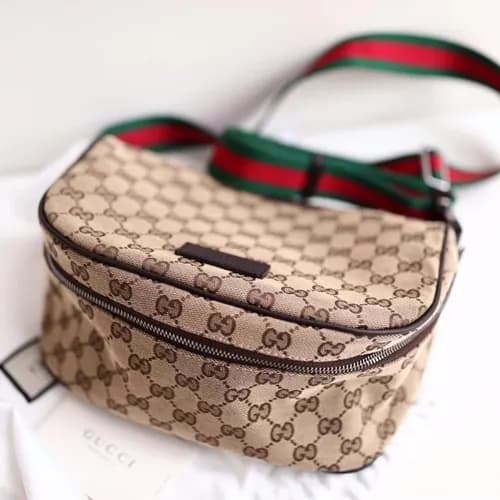 Gucci 2019 Canvas Shoulder Bag,24CM - 구찌 2019 남여공용… - 1