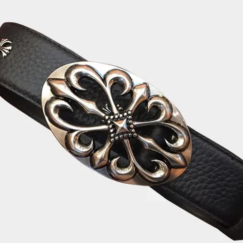 Chrome Hearts 2019 Mens Leather Belt - 크롬하츠 2019 남… - 1