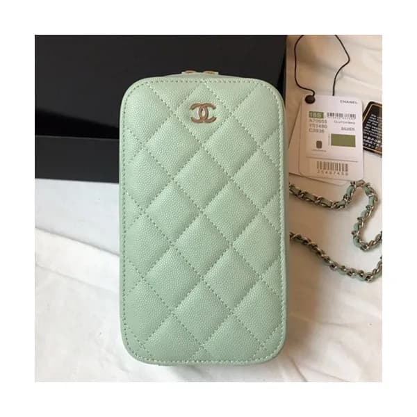 Chanel 2019 Women Phone Bag,17CM - 샤넬 2019 여성용 휴대폰… - 1