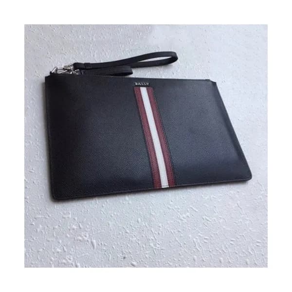 Bally 2019 Leather Clutch Bag,28cm - 발리 2019 레더 남성… - 1