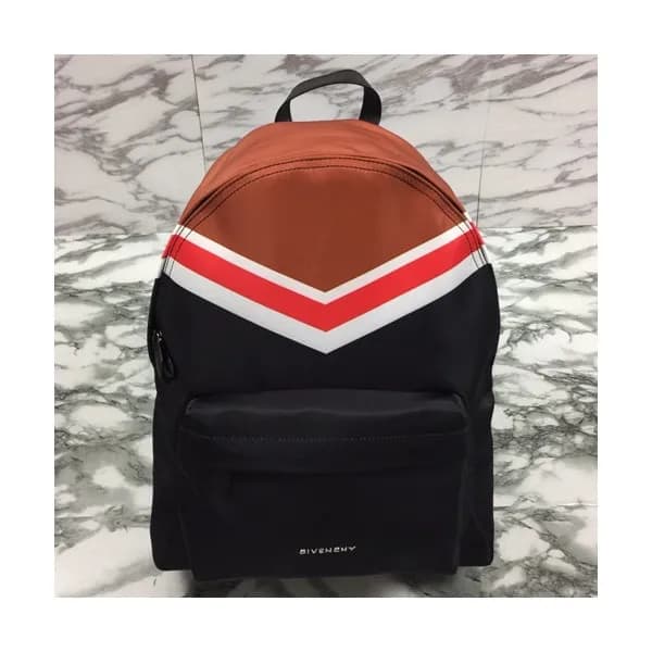Givenchy 2019 Canvas & Leather Back Pack,41cm - 지방… - 1