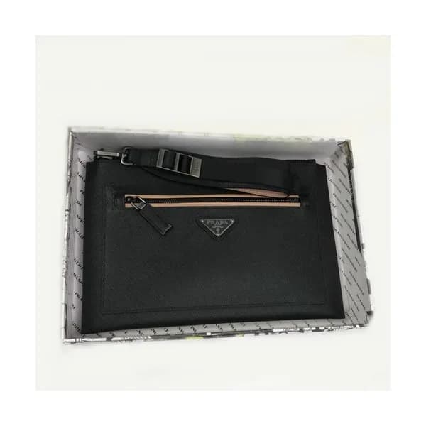 Prada 2019 Saffiano Mens Clutch Bag ,28CM - 프라다 20… - 1