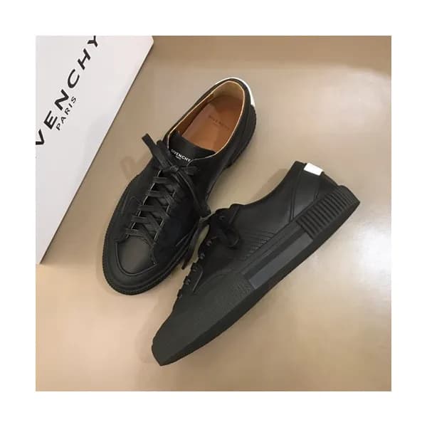 Givenchy 2019 Mens Leather Sneakers - 지방시 2019 남성용… - 1