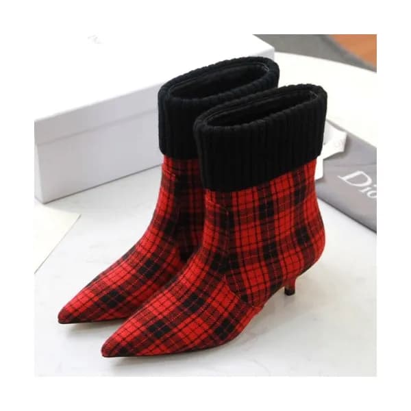 Dior 2019 Ladies Middle Heel Boots - 디올 2019 여성용 미… - 1