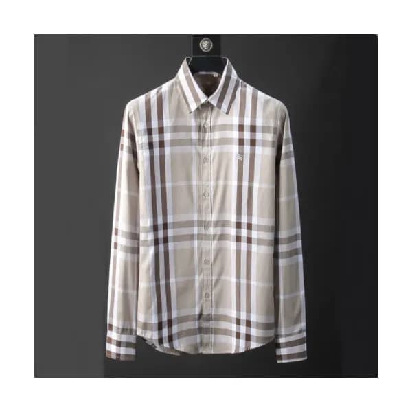 Burberry 2019 Mens Vintage Logo Slim Fit Cotton sh… - 1