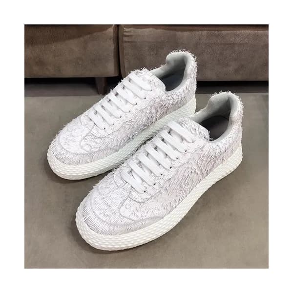 Armani 2019 Mens Leather Sneakers - 알마니 2019 남성용 … - 1