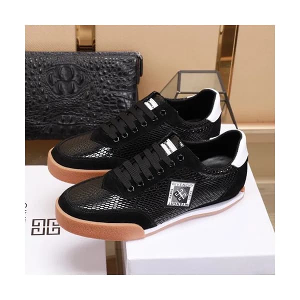 Givenchy 2019 Mens Leather Sneakers - 지방시 2019 남성용… - 1