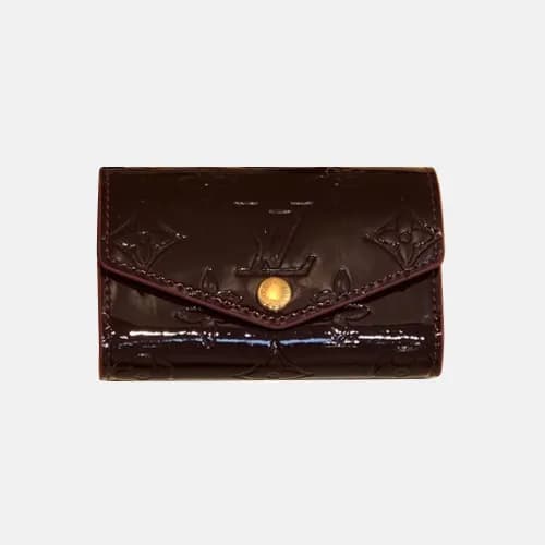 Louis Vuitton 2019 Monogram Vernis Key Purse,M9090… - 1