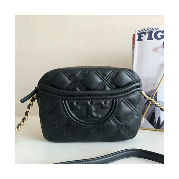 Tory Burch 2019 Leather Camera Shoulder Bag,20cm -… - 1