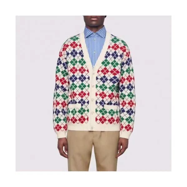 [커스텀급]Gucci 2020 Mm/Wm Trendy V-neck Wool Cardigan… - 1