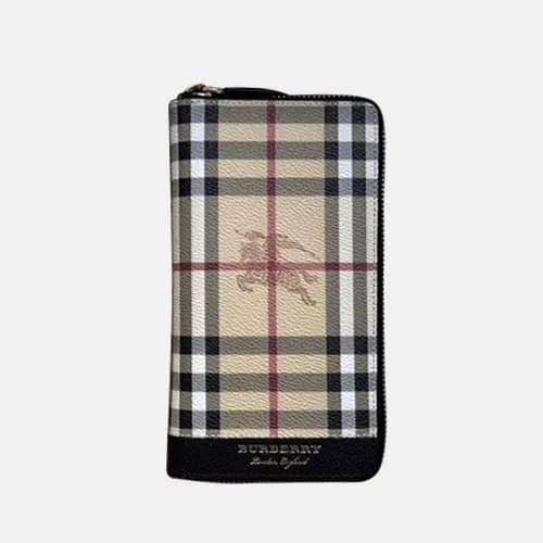 Burberry 2020 Leather Zip Round Wallet - 버버리 2020 … - 1