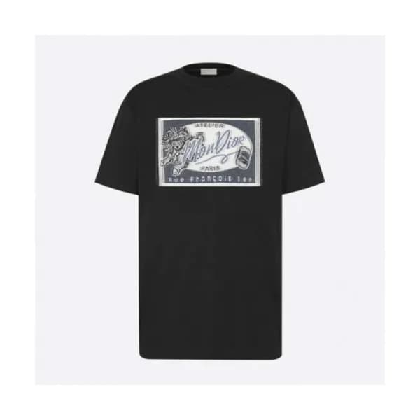 [디올]Dior 2020 Mm/Wm Logo Cotton Short Sleeved Tshi… - 1
