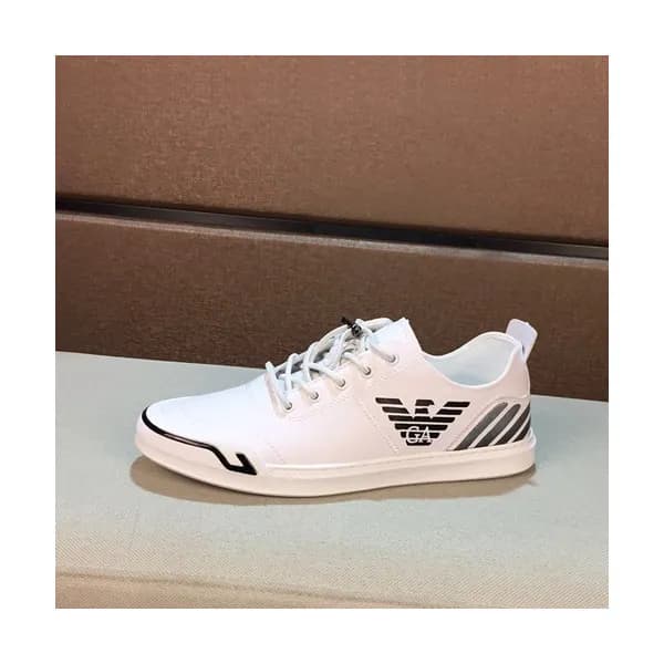 Armani 2020 Mens Leather Sneakers - 알마니 2020 남성용 … - 1