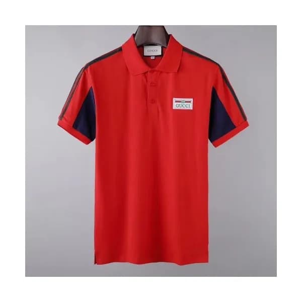 [매장판]Gucci 2020 Mens Logo Short Sleeved Polo Tshir… - 1