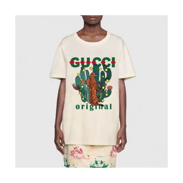 [매장판]Gucci 2020 Mm/Wm Logo Short Sleeved Tshirts -… - 1