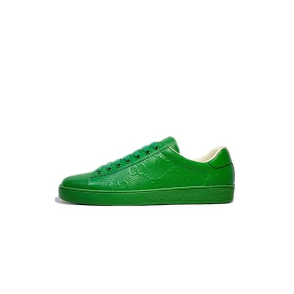 Gucci 2020 Mm / Wm Leather Sneakers - 구찌 2020 남여공… - 1