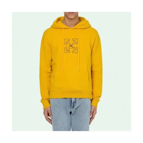 [오프화이트]Off-white 2020 Mens Logo Cotton Zip-up Hood… - 1