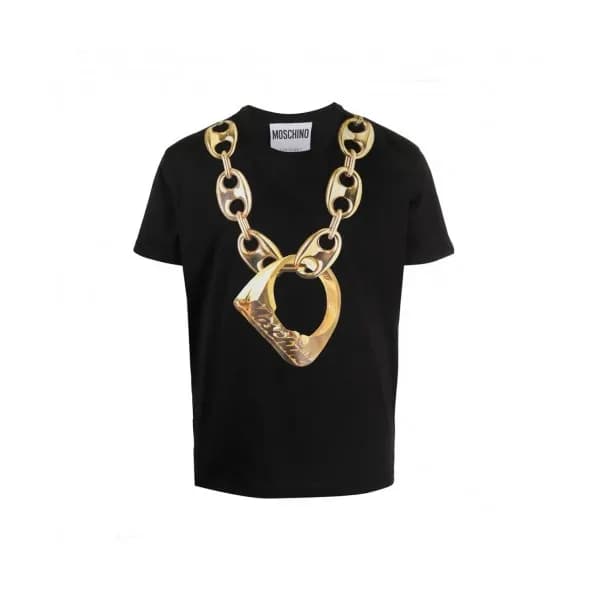 [모스키노]Moschino 2020 Mm/Wm Logo Cotton Short Sleeve… - 1