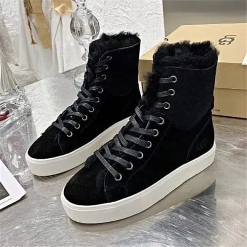Ugg 2020 Women's Leather Wool Boots - 어그 2020 … - 1