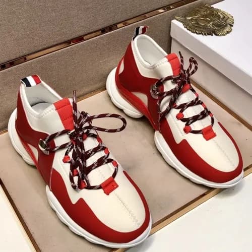 Moncler 2021 Men's Leather Sneakers - 몽클레어 202… - 1