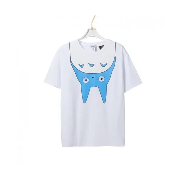 [로에베]Loewe 2021 Mm/Wm Smile Short Sleeved Tshirts … - 1