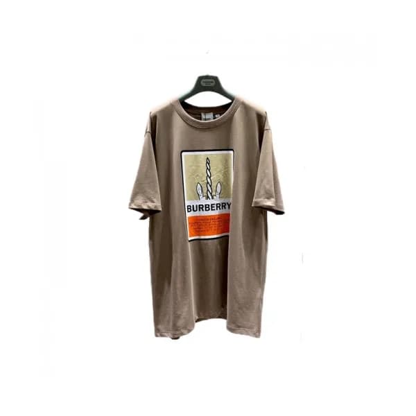 [버버리]Burberry 2021 Mm/Wm Logo Cotton Short Sleeved… - 1