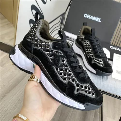 Chanel 2021 Women's Leather Sneakers - 샤넬 2021… - 1