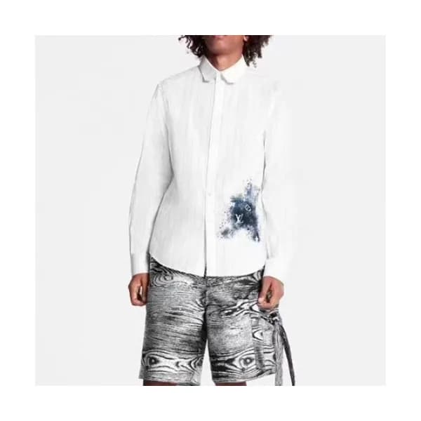 Louis vuitton Mens Trendy shirts White - 루이비통 202… - 1