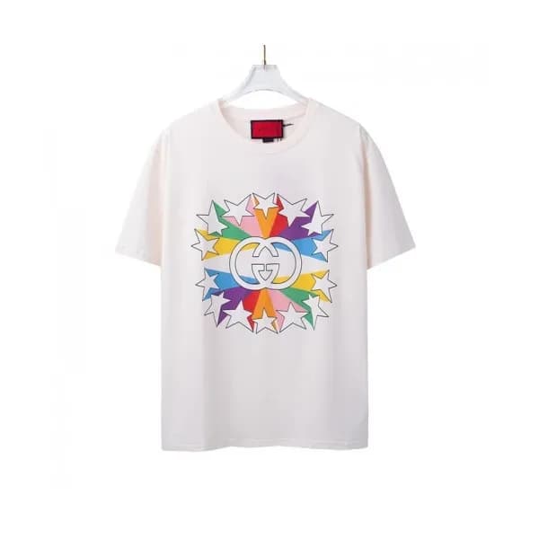 Gucci Mm/Wm Logo Short Sleeved Tshirts White - 구찌… - 1