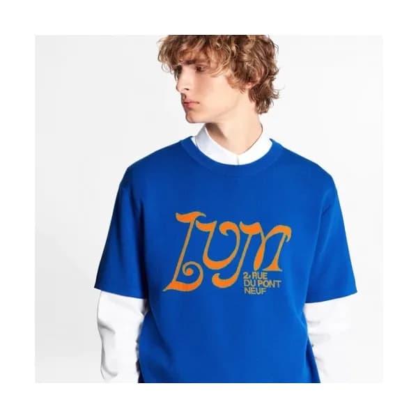 Louis vuitton Mens Logo Short Sleeved Tshirts - 루… - 1