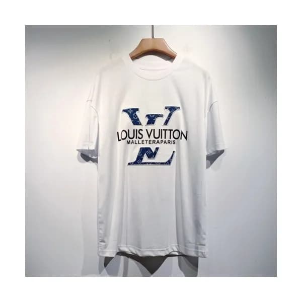 Louis vuitton Mm/Wm Logo Short Sleeved Tshirts Wh… - 1